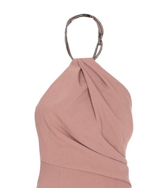 Solace London SOLACE LONDON Women Mid Skirts OS33015 COCOA Pink Size M / US 6-8 / IT 42-44 - 4 Thumbnail