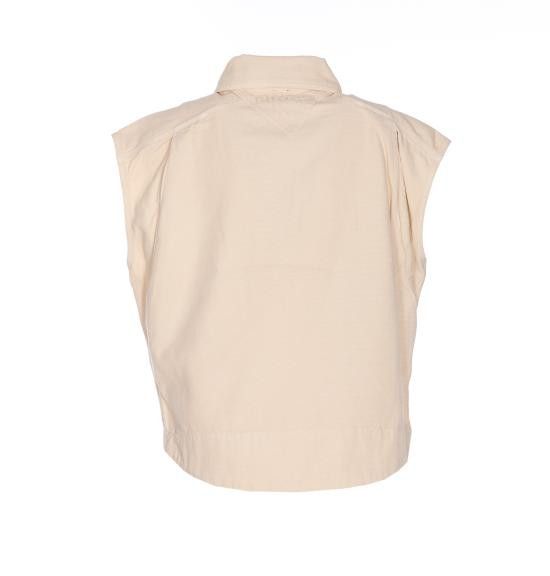 Pinko PINKO Women Vests 105237 A2M8C00 Beige Size M / US 6-8 / IT 42-44 - 2 Thumbnail