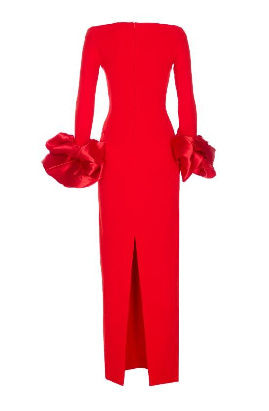 Solace London SOLACE LONDON Women Mid Skirts OS40014 RED Red Size S / US 4 / IT 40 - 2 Thumbnail