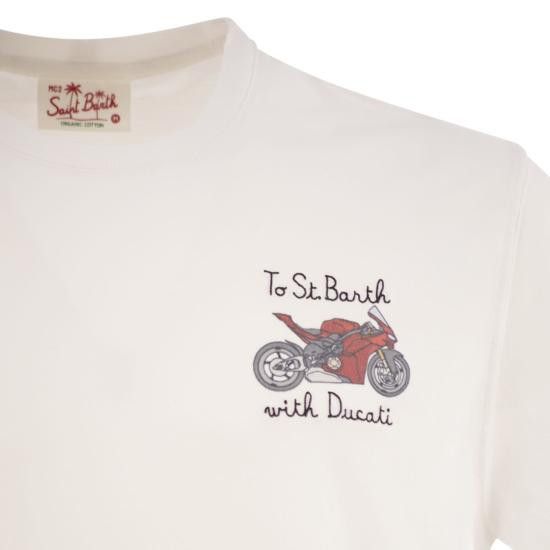 MC2 Saint Barth MC2 SAINT BARTH Men Polo Shirts TSHM001 WHITE Size US XL / EU 56 / 4 - 4 Thumbnail