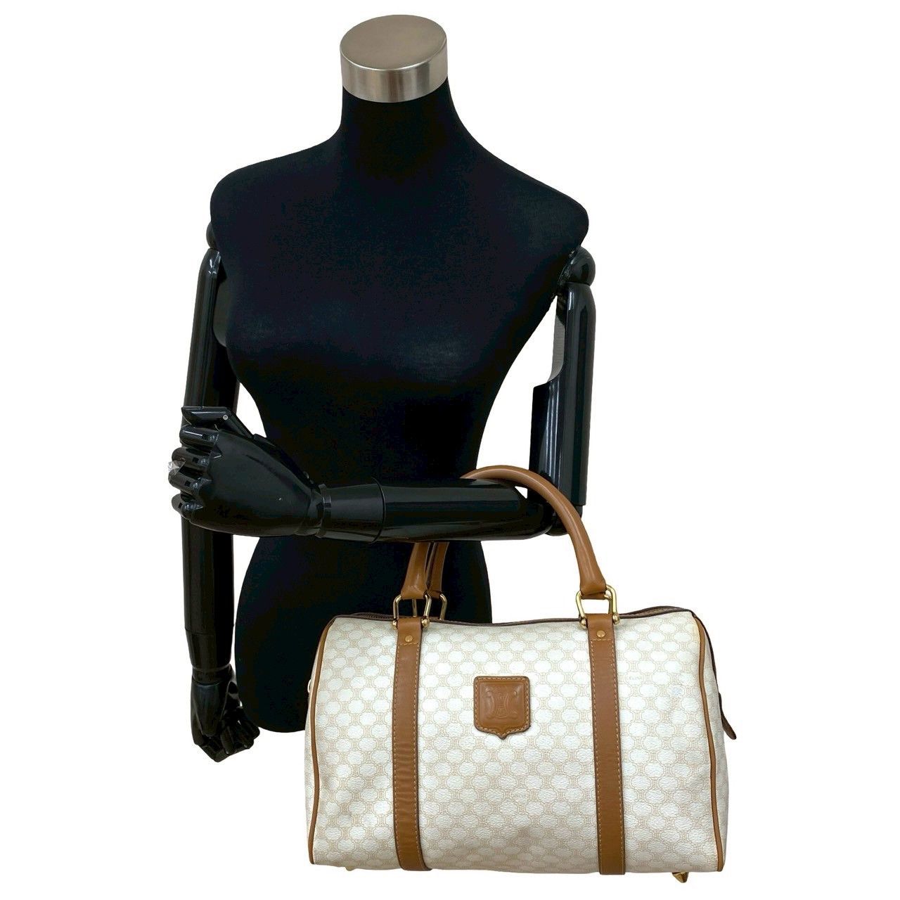 Celine Celine Celine Macadam Blazon Trionphe Leather Handbag Leather Handbag Size ONE SIZE - 3 Thumbnail