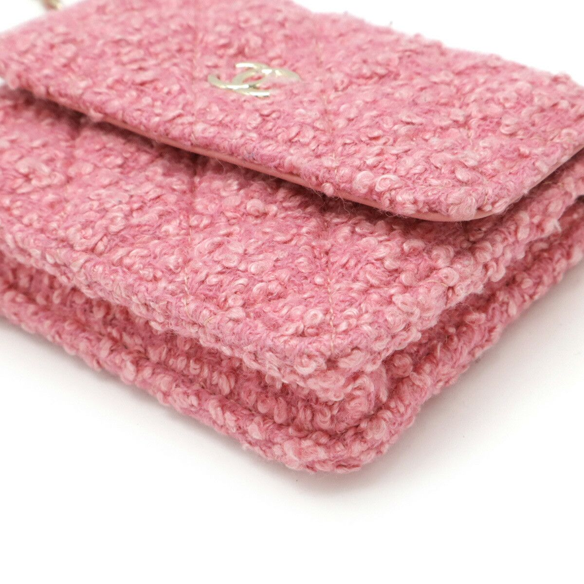 Chanel Chanel Chanel Matelasse Tweed Shoulder Bag Others Shoulder Bag Size ONE SIZE - 3 Thumbnail