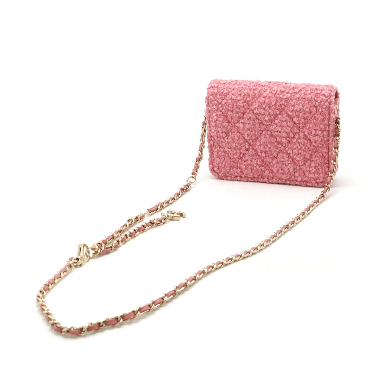 Chanel Chanel Chanel Matelasse Tweed Shoulder Bag Others Shoulder Bag Size ONE SIZE - 2 Thumbnail