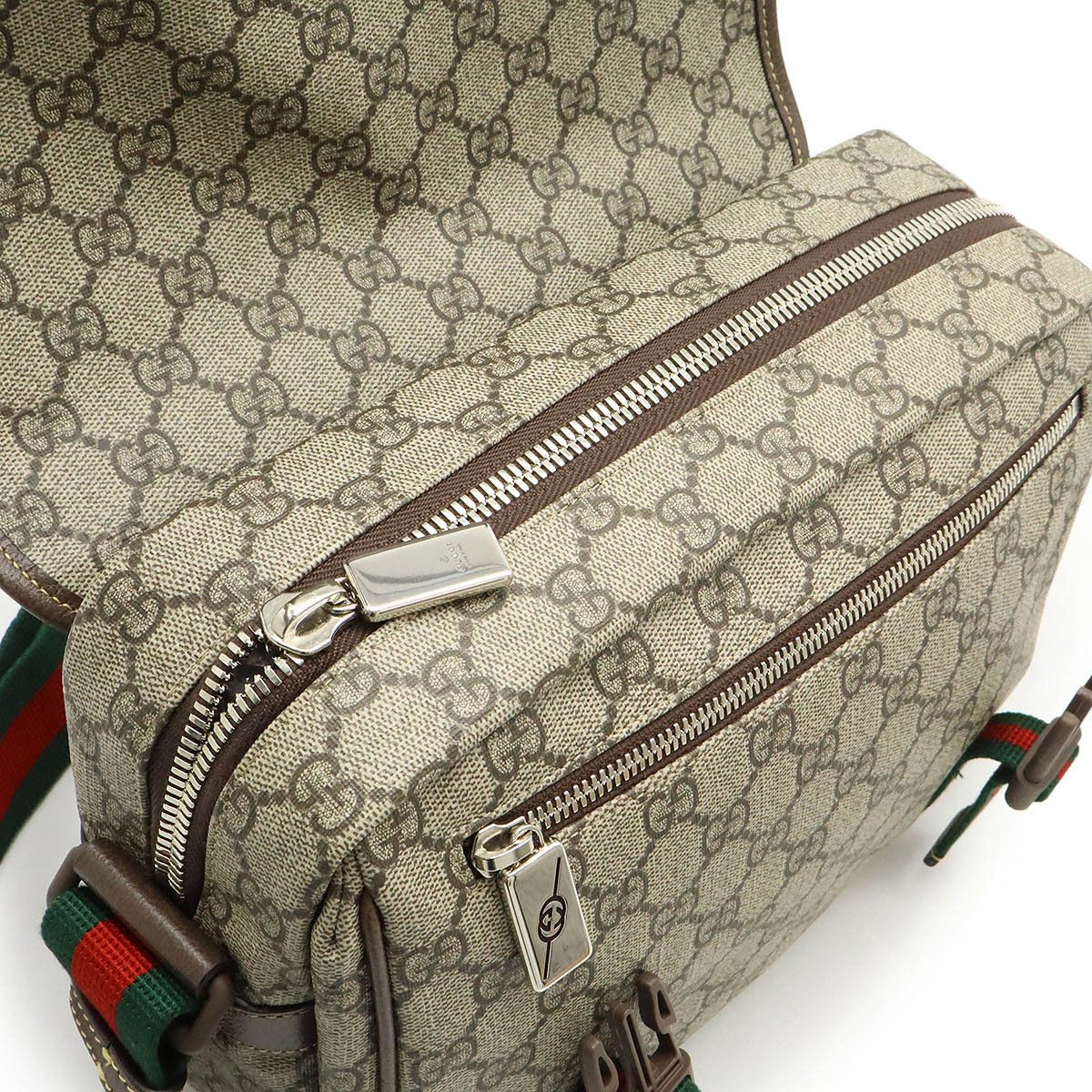 Gucci Gucci Gucci GG Supreme PVC Shoulder Bag Canvas Crossbody Bag 760123 DUTY FREE for USA Size ONE SIZE - 6 Thumbnail