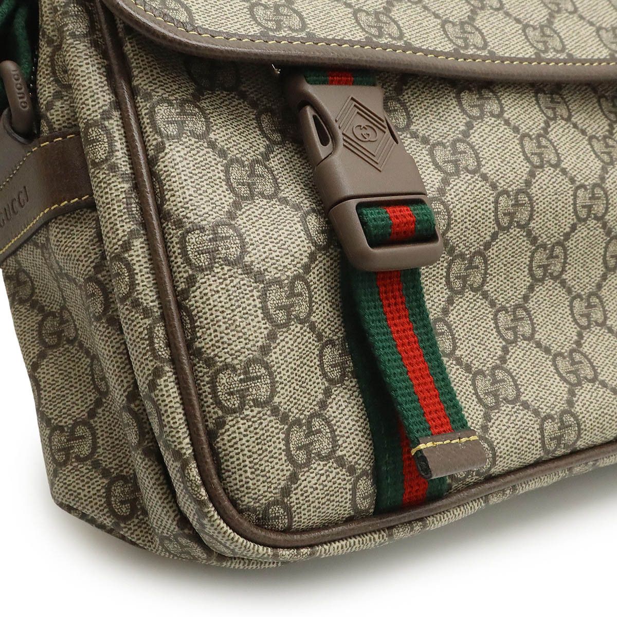 Gucci Gucci Gucci GG Supreme PVC Shoulder Bag Canvas Crossbody Bag 760123 DUTY FREE for USA Size ONE SIZE - 8 Thumbnail