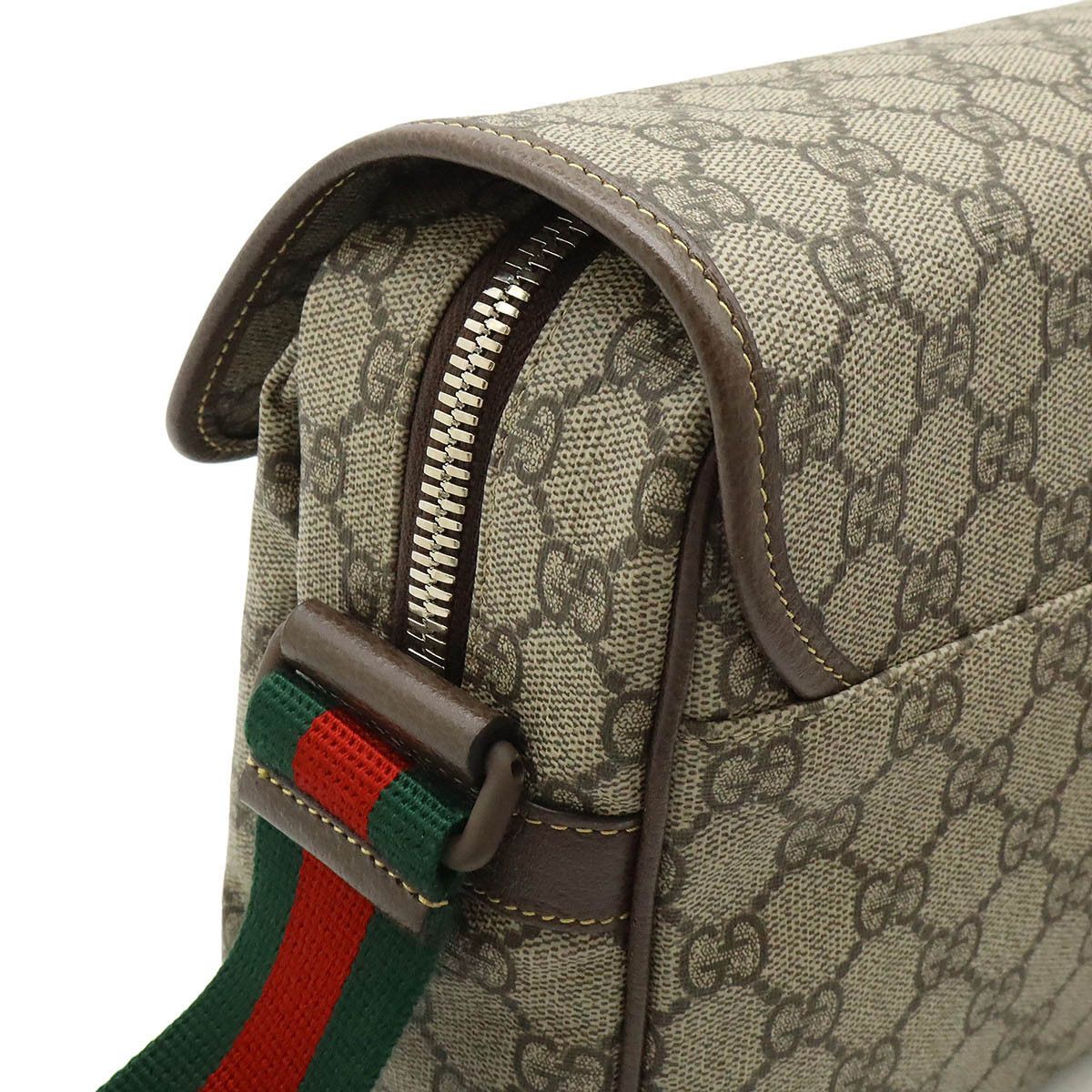 Gucci Gucci Gucci GG Supreme PVC Shoulder Bag Canvas Crossbody Bag 760123 DUTY FREE for USA Size ONE SIZE - 4 Thumbnail