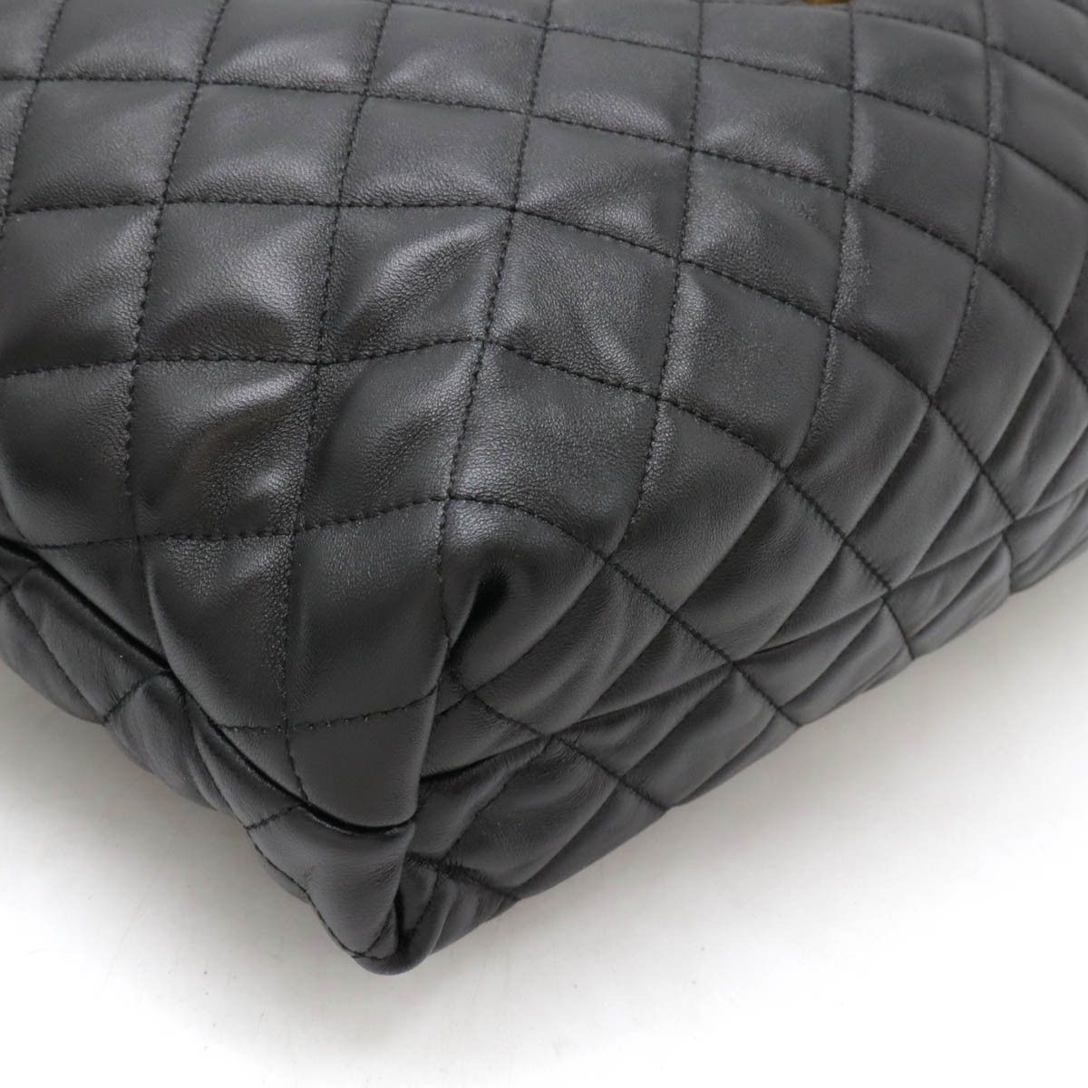 Yves Saint Laurent Yves Saint Laurent Saint Laurent ICARE Maxi Shopping Lambskin Tote Bag Leather Tote Bag 698651 Size ONE SIZE - 3 Thumbnail