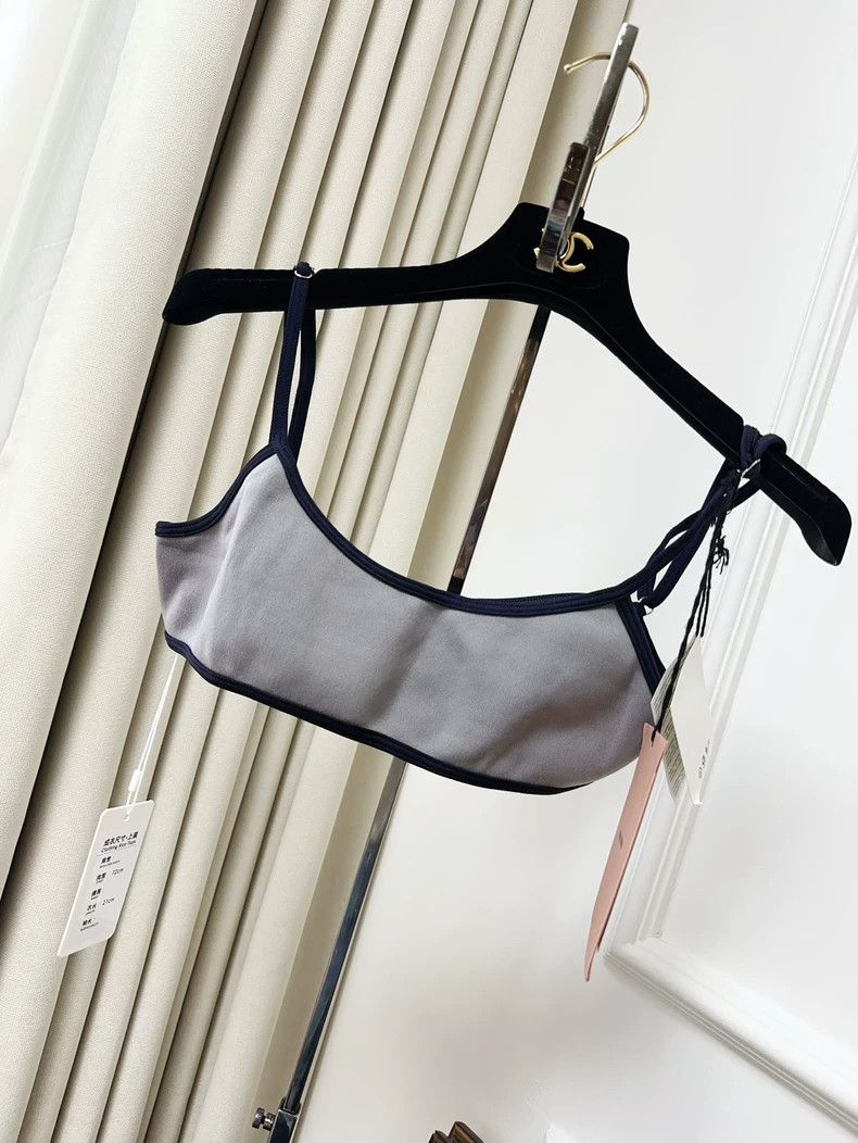 Miu Miu Miu Miu Gray Strapless Top with Tag Size L / US 10 / IT 46 - 6 Thumbnail
