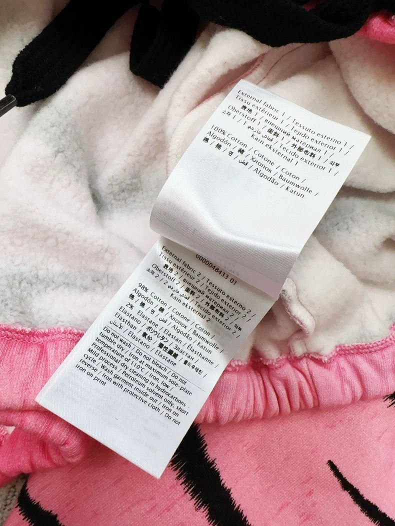 Valentino Valentino Pink Tiger Print Hooded Sweatshirt Size L / US 10 / IT 46 - 6 Thumbnail
