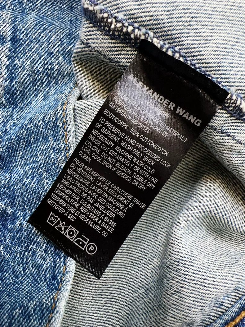 Alexander Wang Alexander Wang Blue Denim Jacket Size S / US 4 / IT 40 - 7 Thumbnail