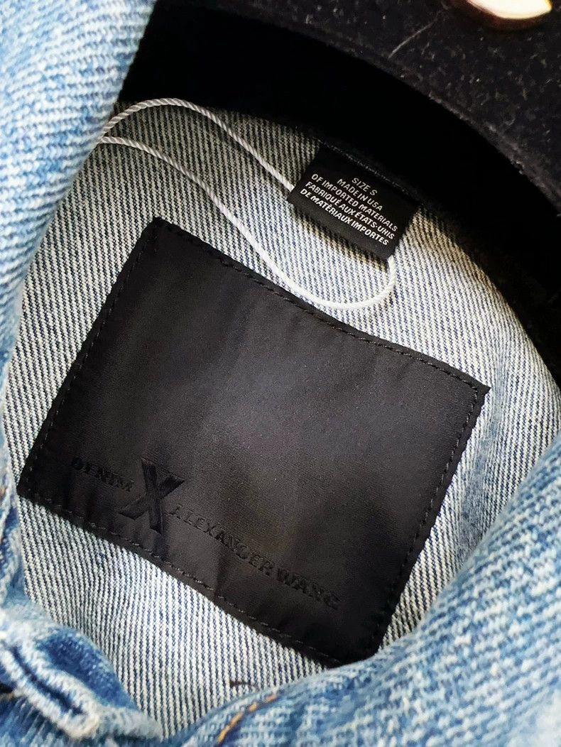 Alexander Wang Alexander Wang Blue Denim Jacket Size S / US 4 / IT 40 - 6 Thumbnail