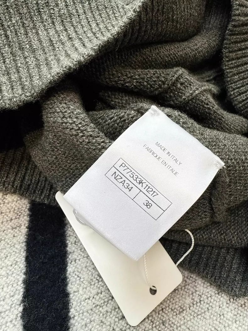 Chanel Chanel Gray Green Cashmere Sleeveless Vest Size M / US 6-8 / IT 42-44 - 5 Thumbnail