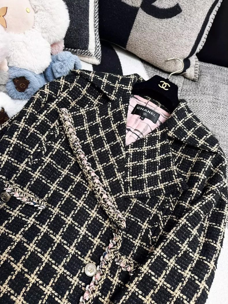 Chanel Chanel Spring Summer Black and Brown Jacket Size M / US 6-8 / IT 42-44 - 4 Thumbnail