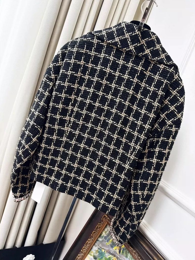Chanel Chanel Spring Summer Black and Brown Jacket Size M / US 6-8 / IT 42-44 - 2 Thumbnail