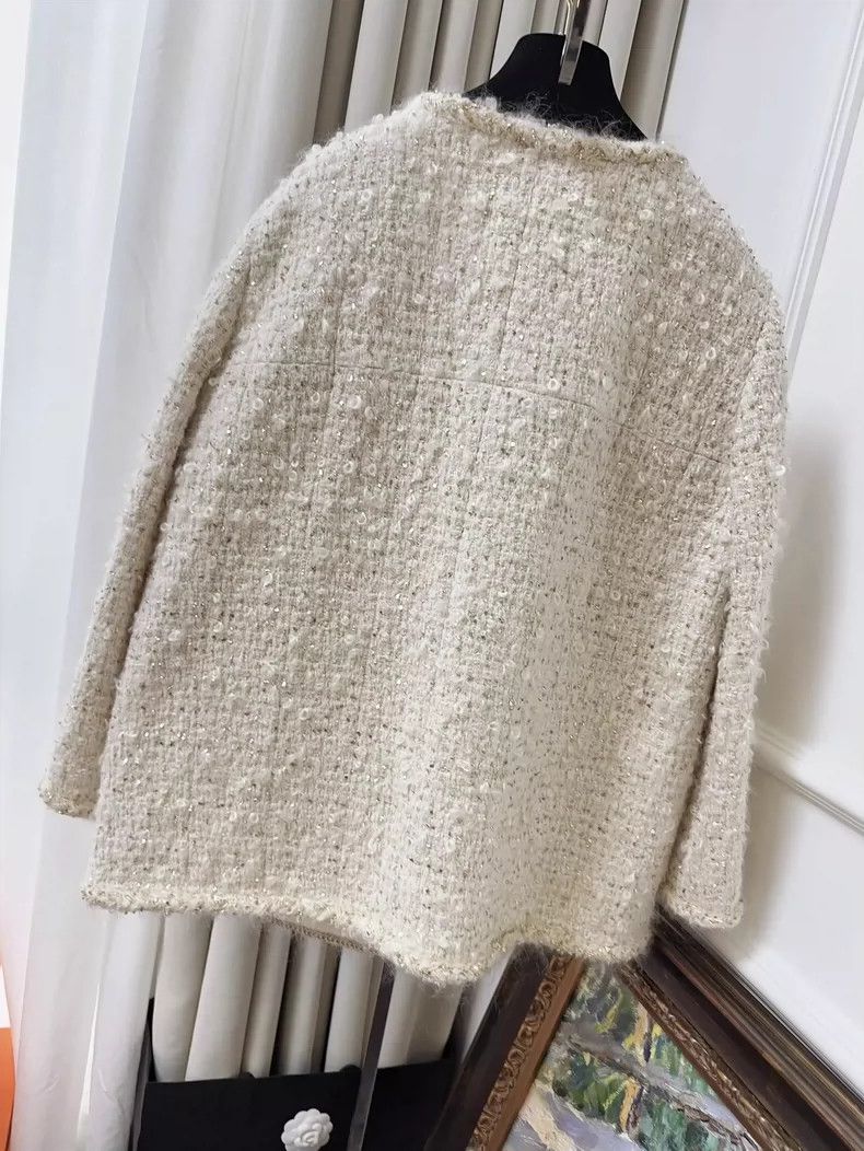 Chanel Chanel Ivory Four-Pocket Jacket Size S / US 4 / IT 40 - 2 Thumbnail