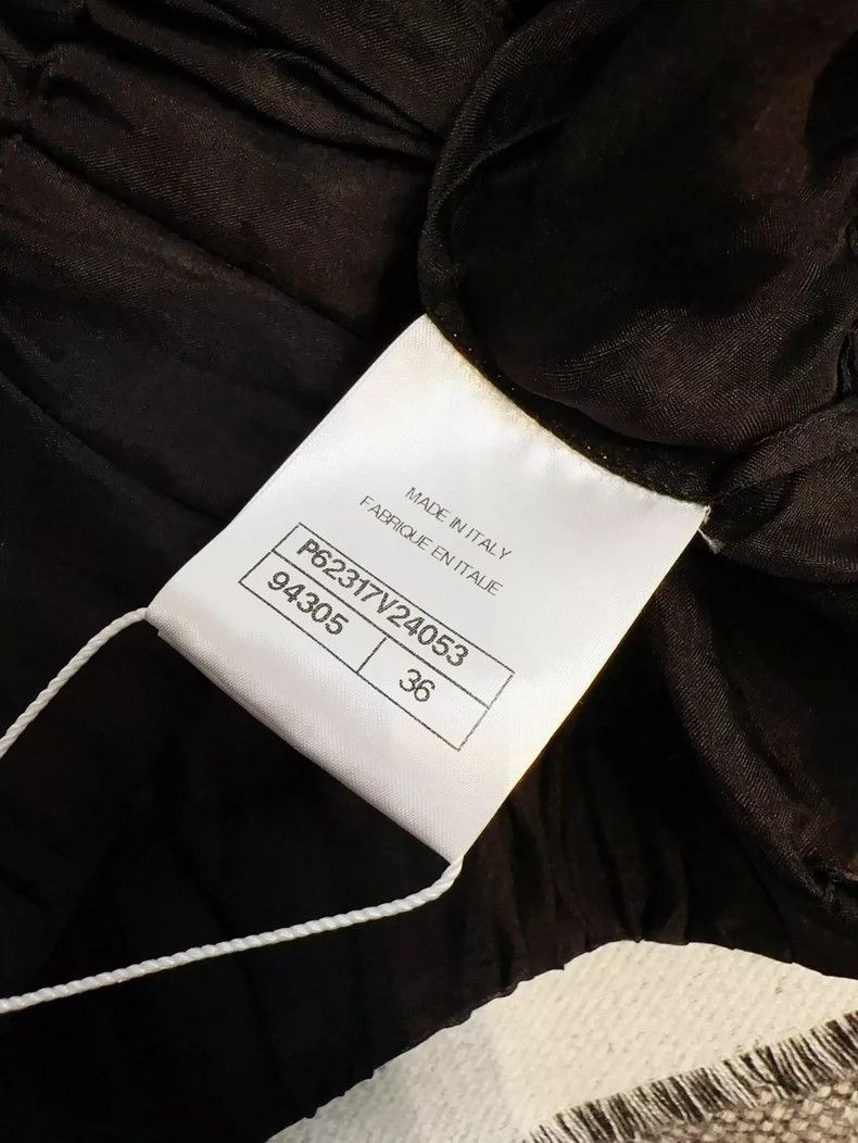Chanel Chanel Black Sheer Organdy Top Size S / US 4 / IT 40 - 7 Thumbnail