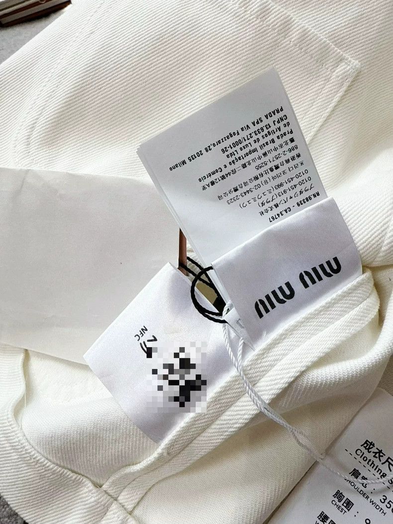 Prada Miu Miu Doll Collar Suit Jacket Size M / US 6-8 / IT 42-44 - 6 Thumbnail
