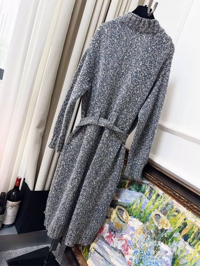 Chanel Chanel Long Cashmere Coat with Belt Size XS / US 0-2 / IT 36-38 - 2 Thumbnail
