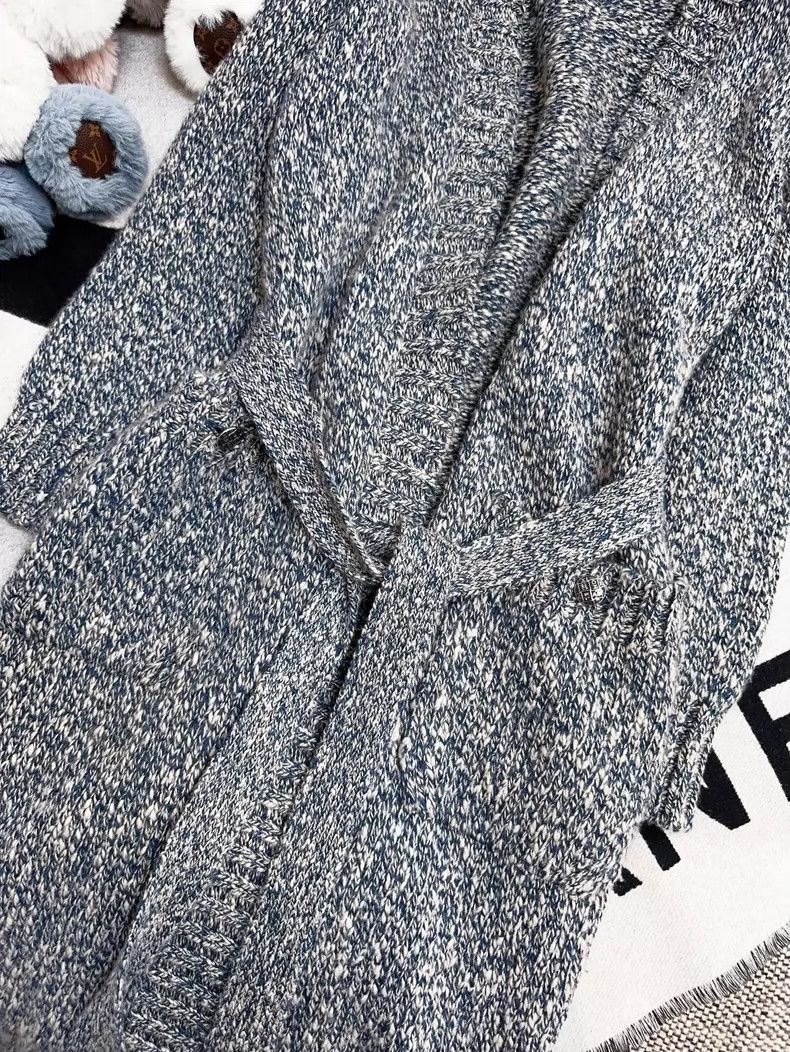 Chanel Chanel Long Cashmere Coat with Belt Size XS / US 0-2 / IT 36-38 - 4 Thumbnail