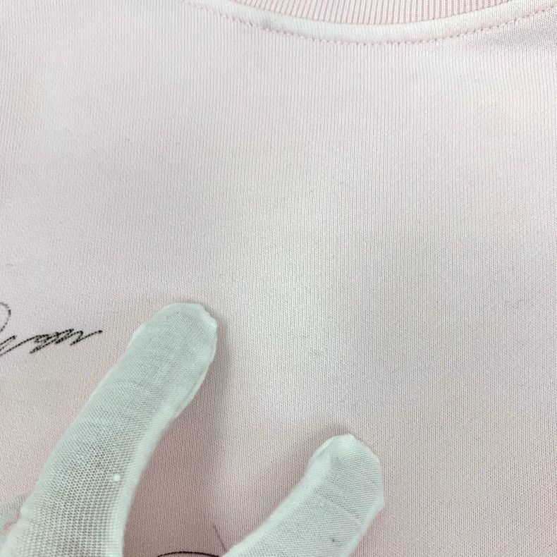 Burberry Burberry Pink Long Sleeve Graphic Sweatshirt Size L / US 10 / IT 46 - 7 Thumbnail