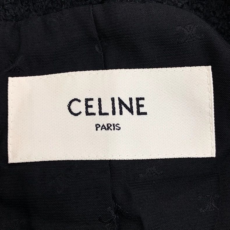 Celine Celine Black Wool Long Sleeve Jacket Size S / US 4 / IT 40 - 6 Thumbnail