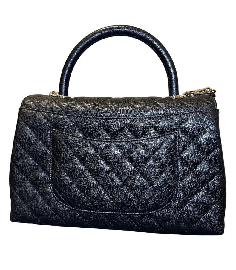 Chanel Chanel Large Handle Flap Bag With Leather Size ONE SIZE - 2 Thumbnail