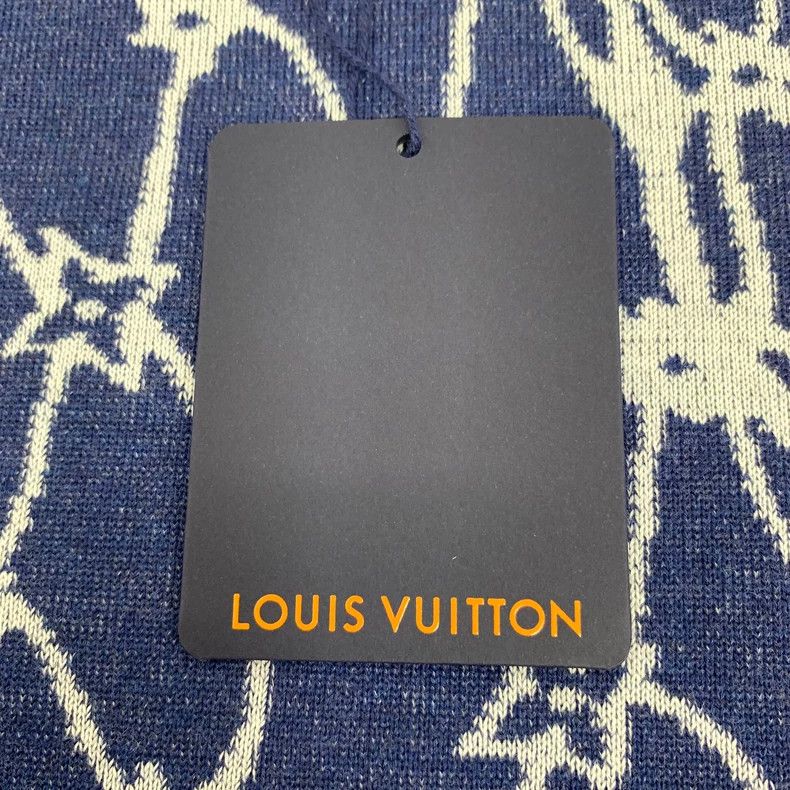 Louis Vuitton Louis Vuitton Deep Blue Cotton T-Shirt Size M / US 6-8 / IT 42-44 - 6 Thumbnail
