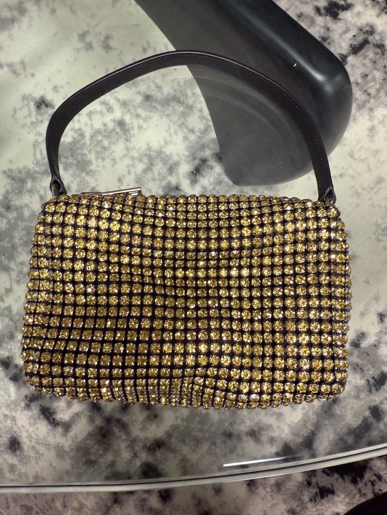 Alexander Wang Alexander Wang Rhinestone Shoulder Handbag Size ONE SIZE - 5 Thumbnail