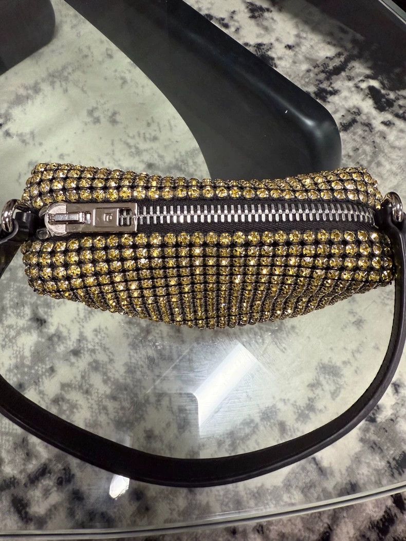 Alexander Wang Alexander Wang Rhinestone Shoulder Handbag Size ONE SIZE - 4 Thumbnail
