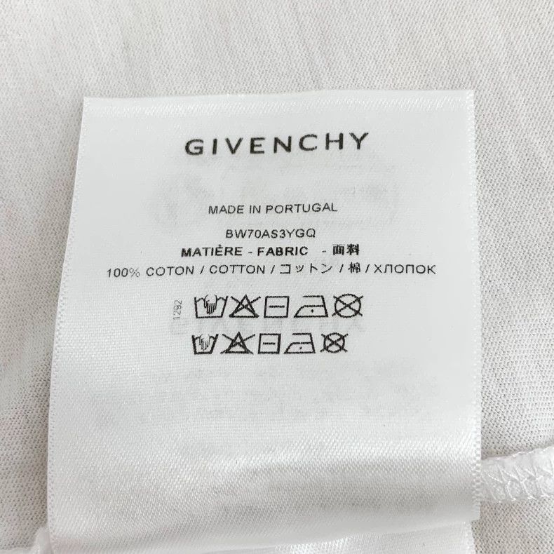 Givenchy White Logo Short Sleeve T-Shirt