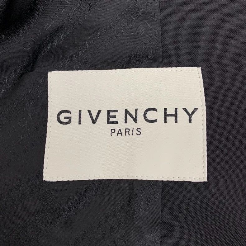 Givenchy Givenchy Black Wool Long Sleeve Blazer Size XS / US 0-2 / IT 36-38 - 6 Thumbnail