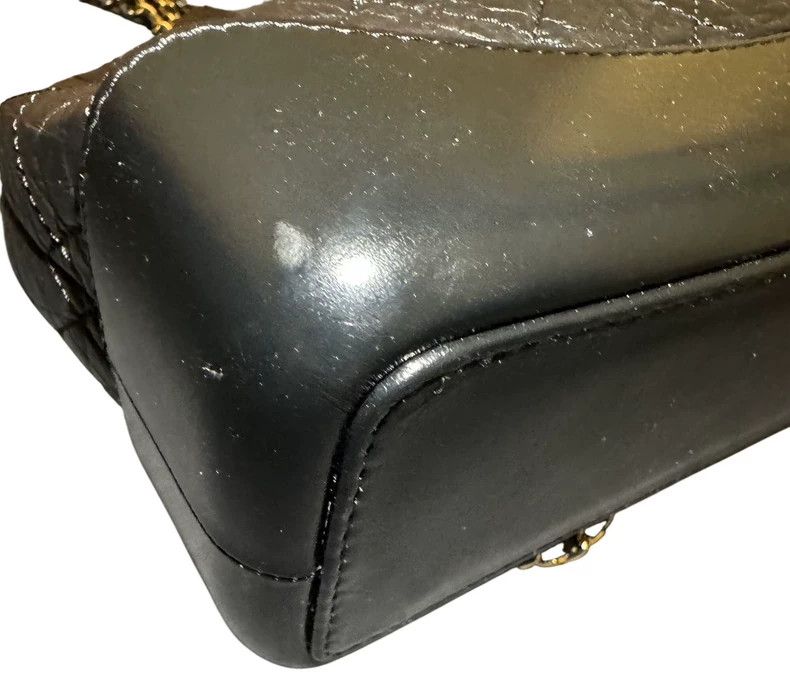 Chanel Chanel Black Quilted Leather Backpack with Chain Size ONE SIZE - 4 Thumbnail
