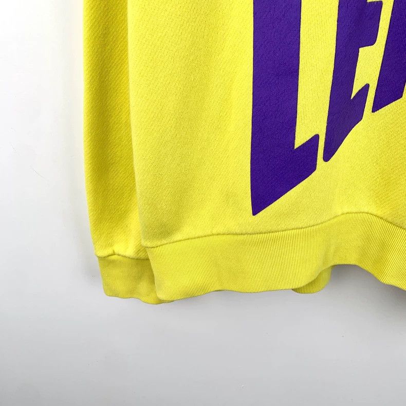 Gucci Gucci Yellow Graphic Long Sleeve Sweatshirt Size S / US 4 / IT 40 - 5 Thumbnail