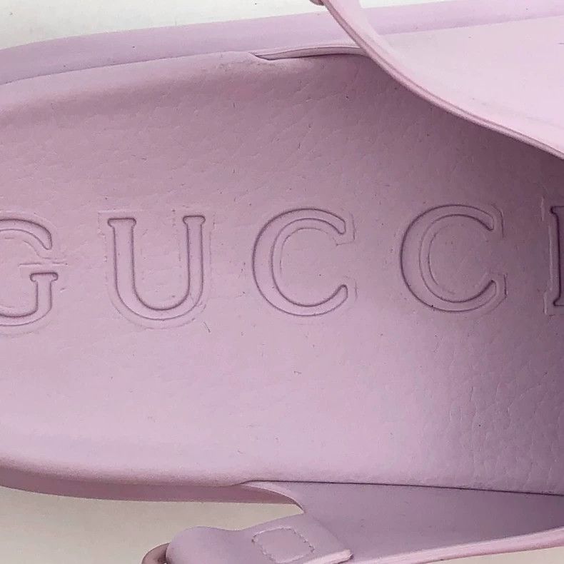 Gucci Gucci Purple Thick Sole Casual Sandals Size US 8 / IT 38 - 7 Thumbnail