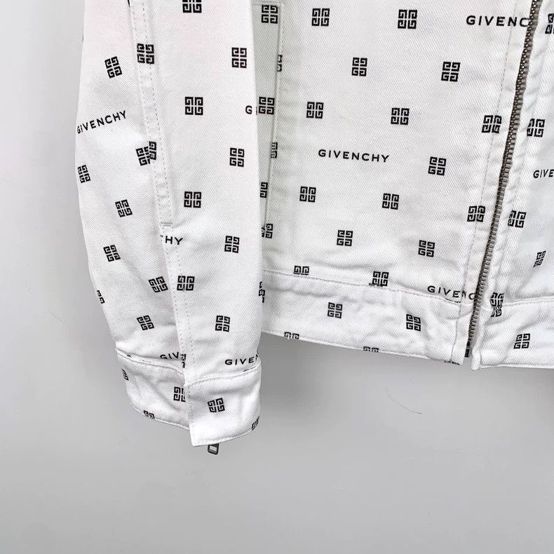 Givenchy Givenchy x Disney White Logo Print Jacket Size XXS / US 00 / IT 34 - 4 Thumbnail