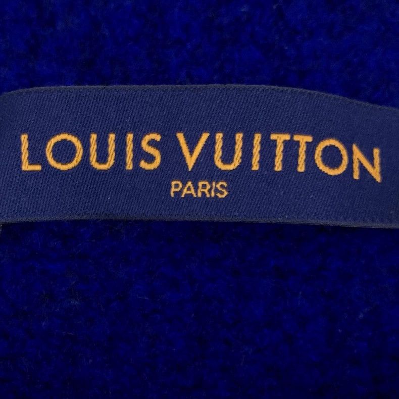 Louis Vuitton Louis Vuitton Blue Logo Embroidered Knit Sweater Size L / US 10 / IT 46 - 6 Thumbnail