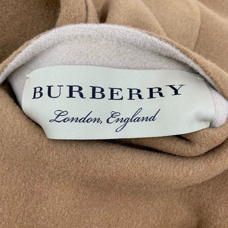 Burberry Burberry Brown Striped Reversible Wool Cape Coat Size XS / US 0-2 / IT 36-38 - 5 Thumbnail