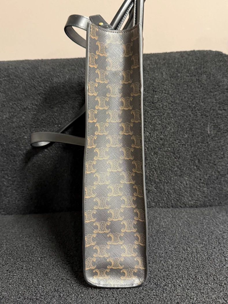 Celine Celine Large Tote Handbag with Logo Print Size ONE SIZE - 8 Thumbnail