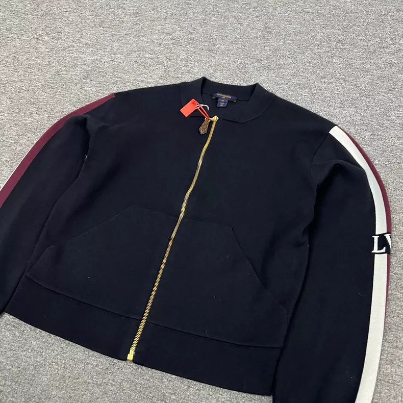 Louis Vuitton Louis Vuitton Logo Knit Baseball Jacket Size XS / US 0-2 / IT 36-38 - 4 Thumbnail