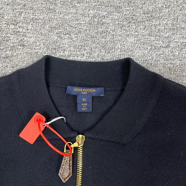 Louis Vuitton Louis Vuitton Logo Knit Baseball Jacket Size XS / US 0-2 / IT 36-38 - 6 Thumbnail