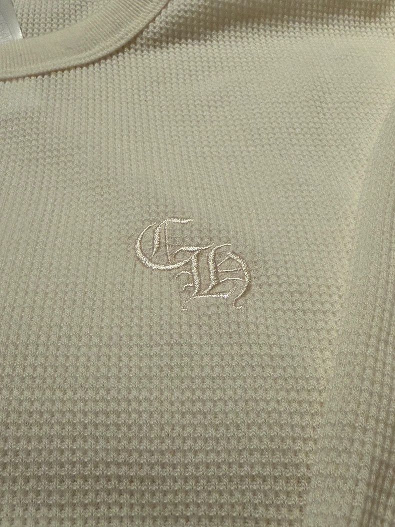 Chrome Hearts Chrome Hearts New Long Sleeve Waffle Top Size XL / US 12-14 / IT 48-50 - 2 Thumbnail