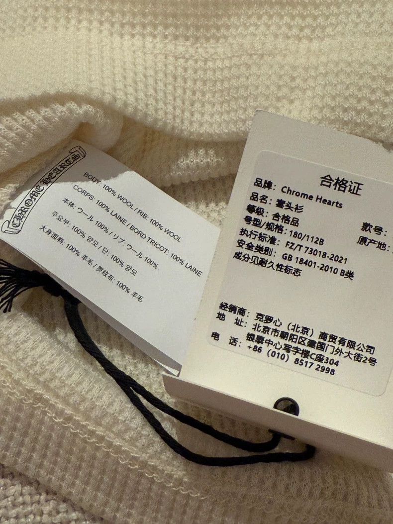 Chrome Hearts Chrome Hearts New Long Sleeve Waffle Top Size XL / US 12-14 / IT 48-50 - 5 Thumbnail