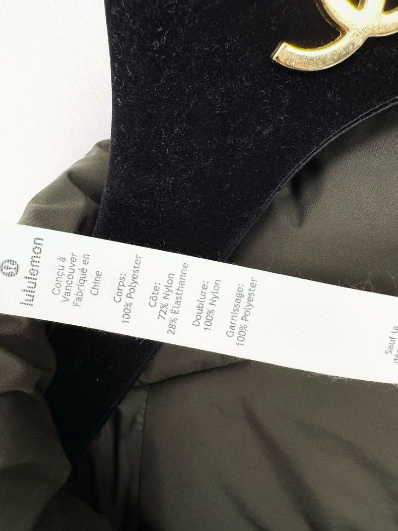 Canada Goose Lululemon Olive Green Cotton Jacket Size M / US 6-8 / IT 42-44 - 3 Thumbnail