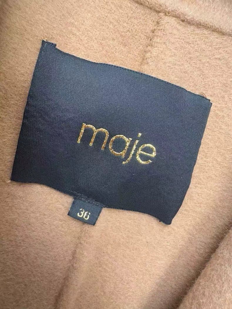 Maje Maje Wool Coat Size 36 Very Lightly Worn Size S / US 4 / IT 40 - 2 Thumbnail