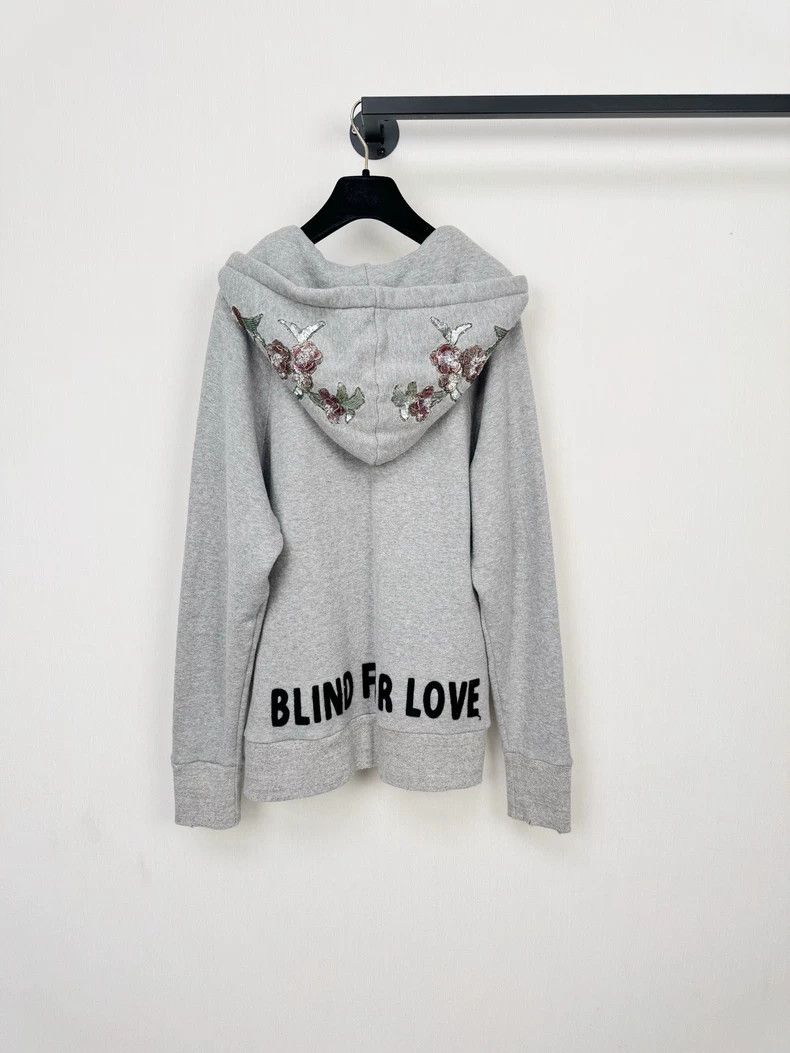 Gucci Gucci Gray Hoodie with Tiger Embroidery Size S / US 4 / IT 40 - 7 Thumbnail