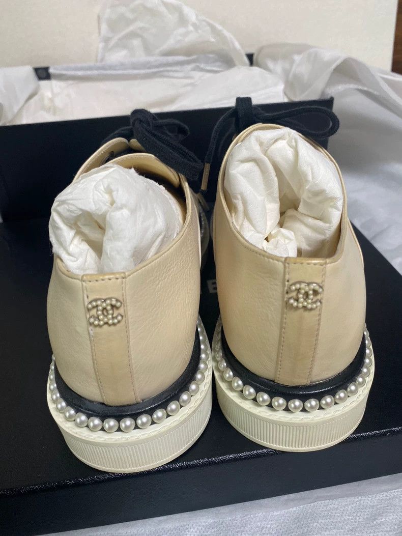 Chanel Chanel Pearl Flat Shoes for Women Size US 6 / IT 36 - 5 Thumbnail