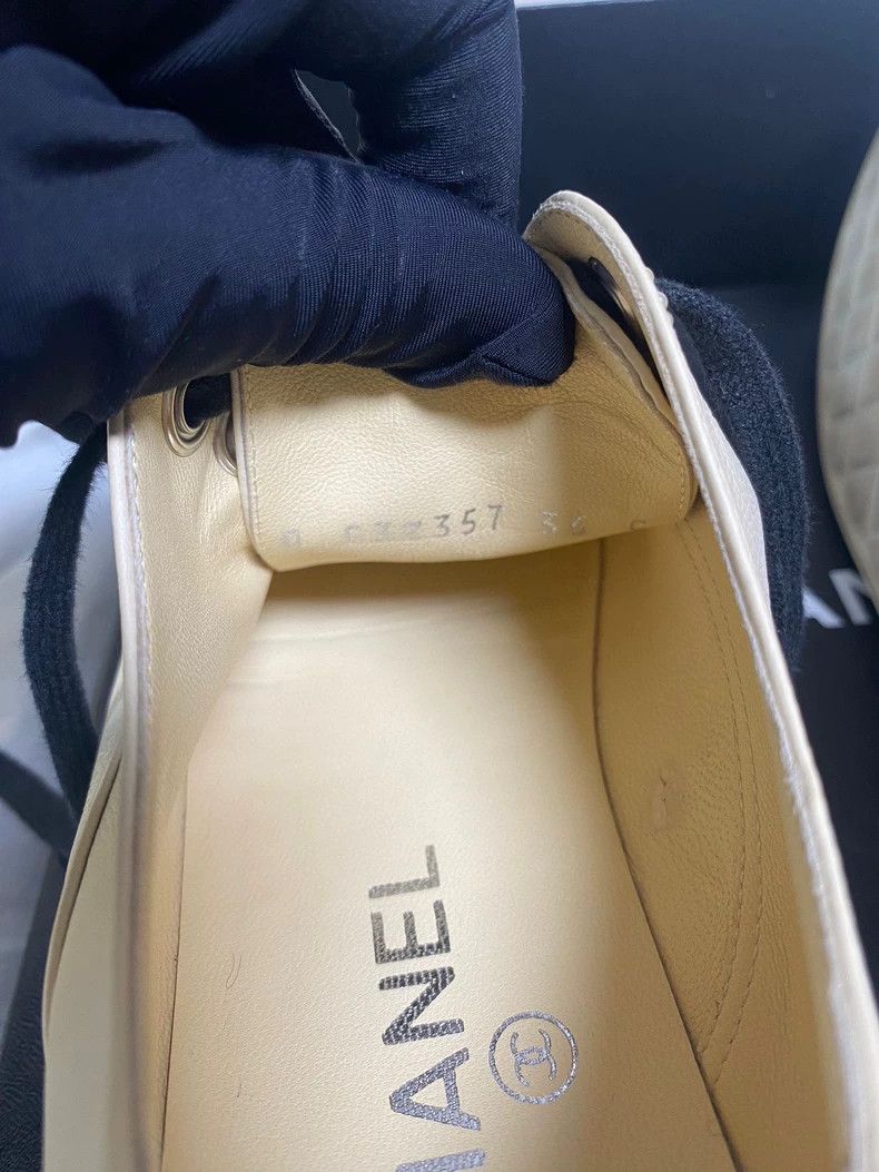 Chanel Chanel Pearl Flat Shoes for Women Size US 6 / IT 36 - 8 Thumbnail