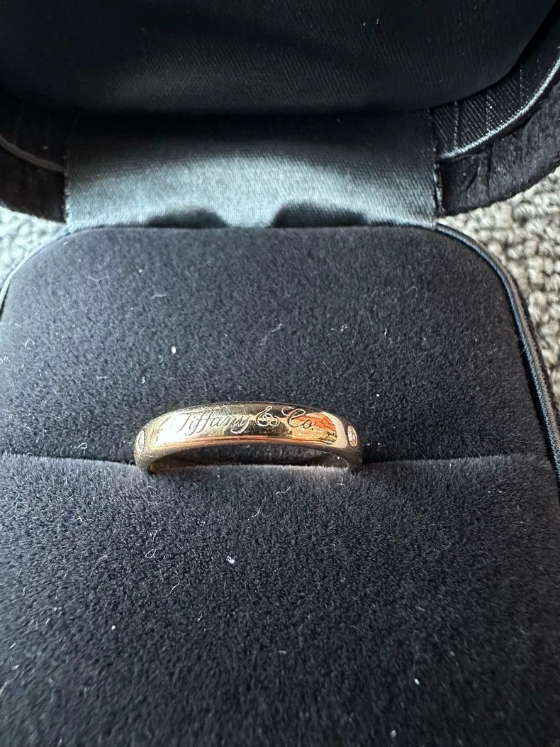 Tiffany & Co. Tiffany & Co. 18k Rose Gold Diamond Ring Size ONE SIZE - 3 Thumbnail