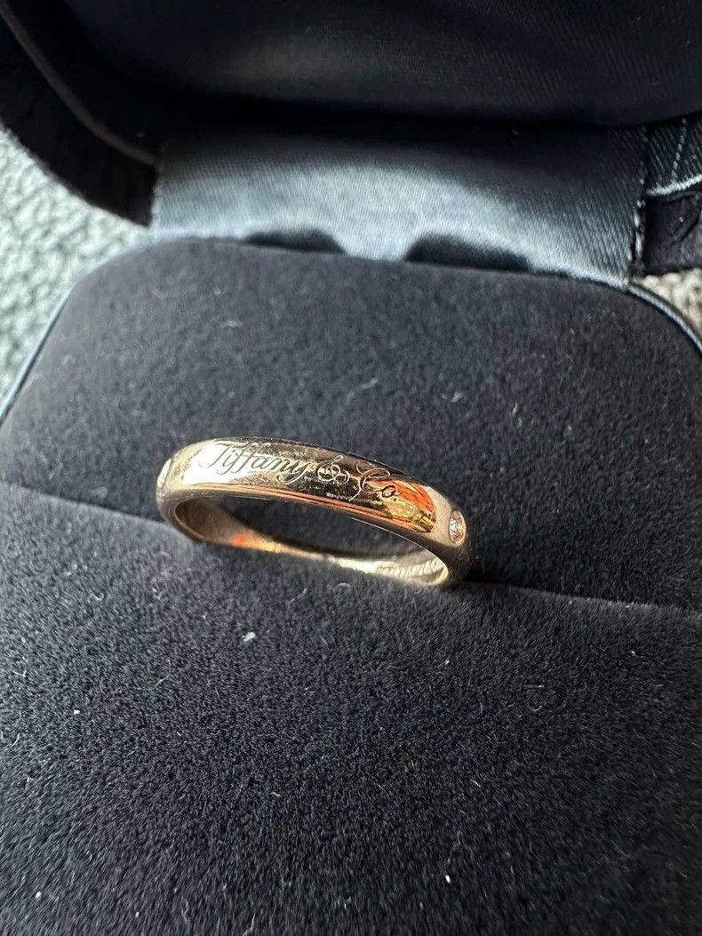 Tiffany & Co. Tiffany & Co. 18k Rose Gold Diamond Ring Size ONE SIZE - 4 Thumbnail