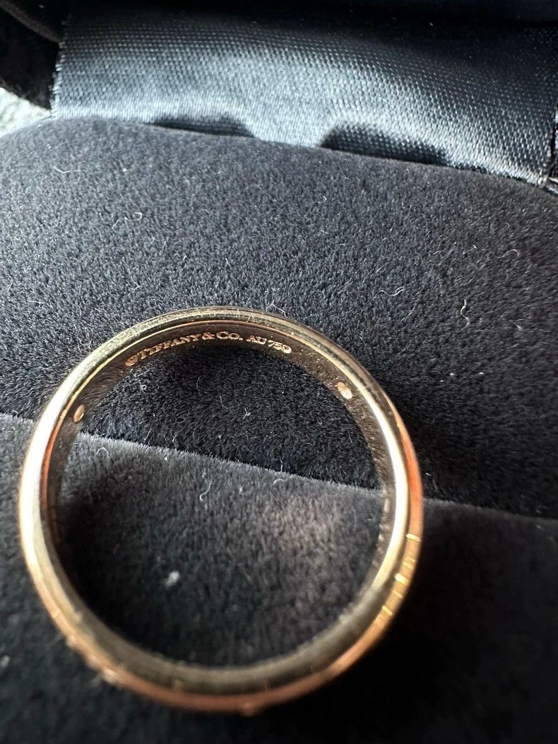 Tiffany & Co. Tiffany & Co. 18k Rose Gold Diamond Ring Size ONE SIZE - 7 Thumbnail
